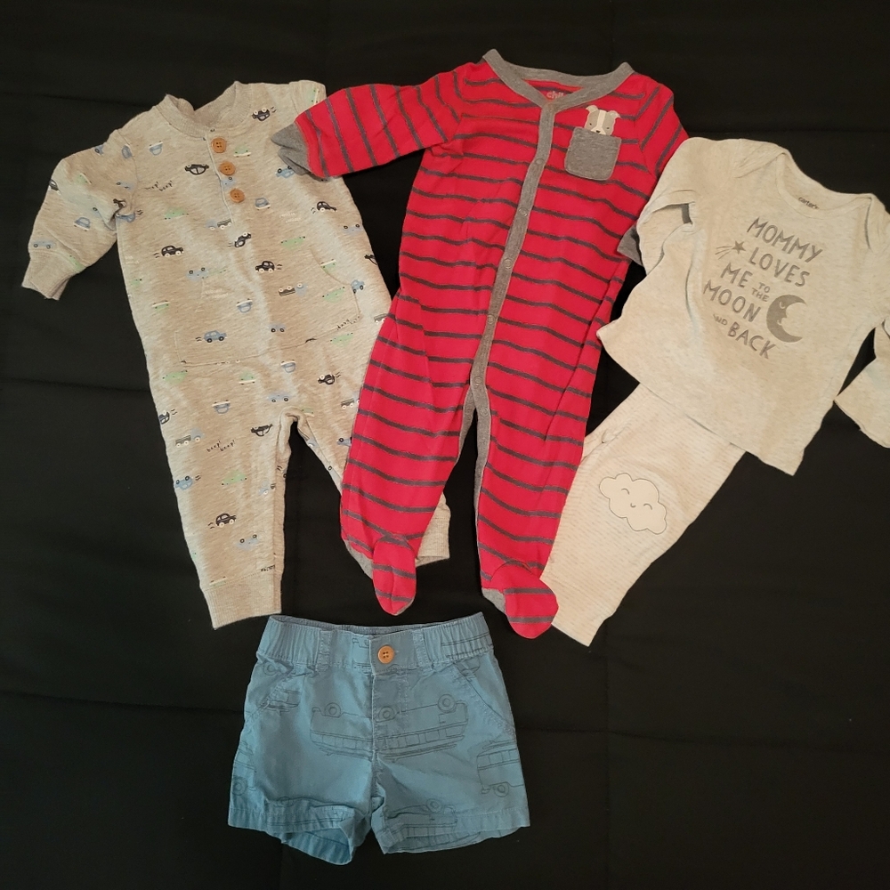 Lot of 6 month baby clothes